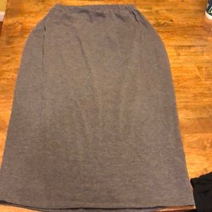 Old Navy maternity midi skirt